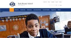 Desktop Screenshot of holyrosaryschoolsi.org