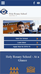 Mobile Screenshot of holyrosaryschoolsi.org